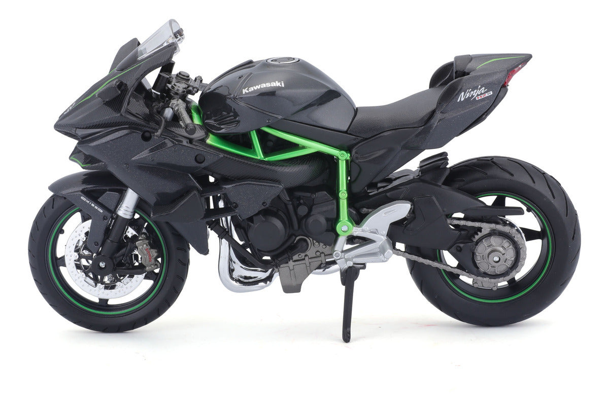Kawasaki Ninja H2r escala 1/12 para armar.