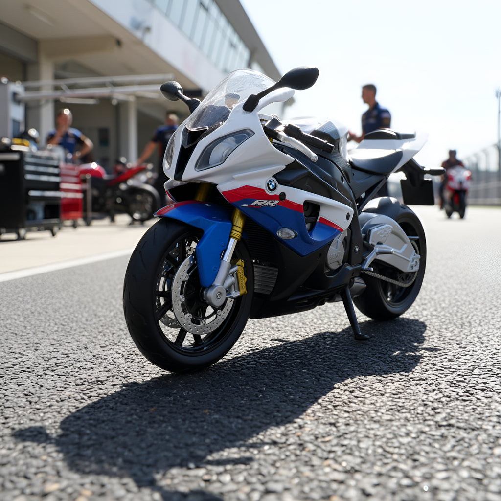 BMW S100RR escala 1/12 para armar.