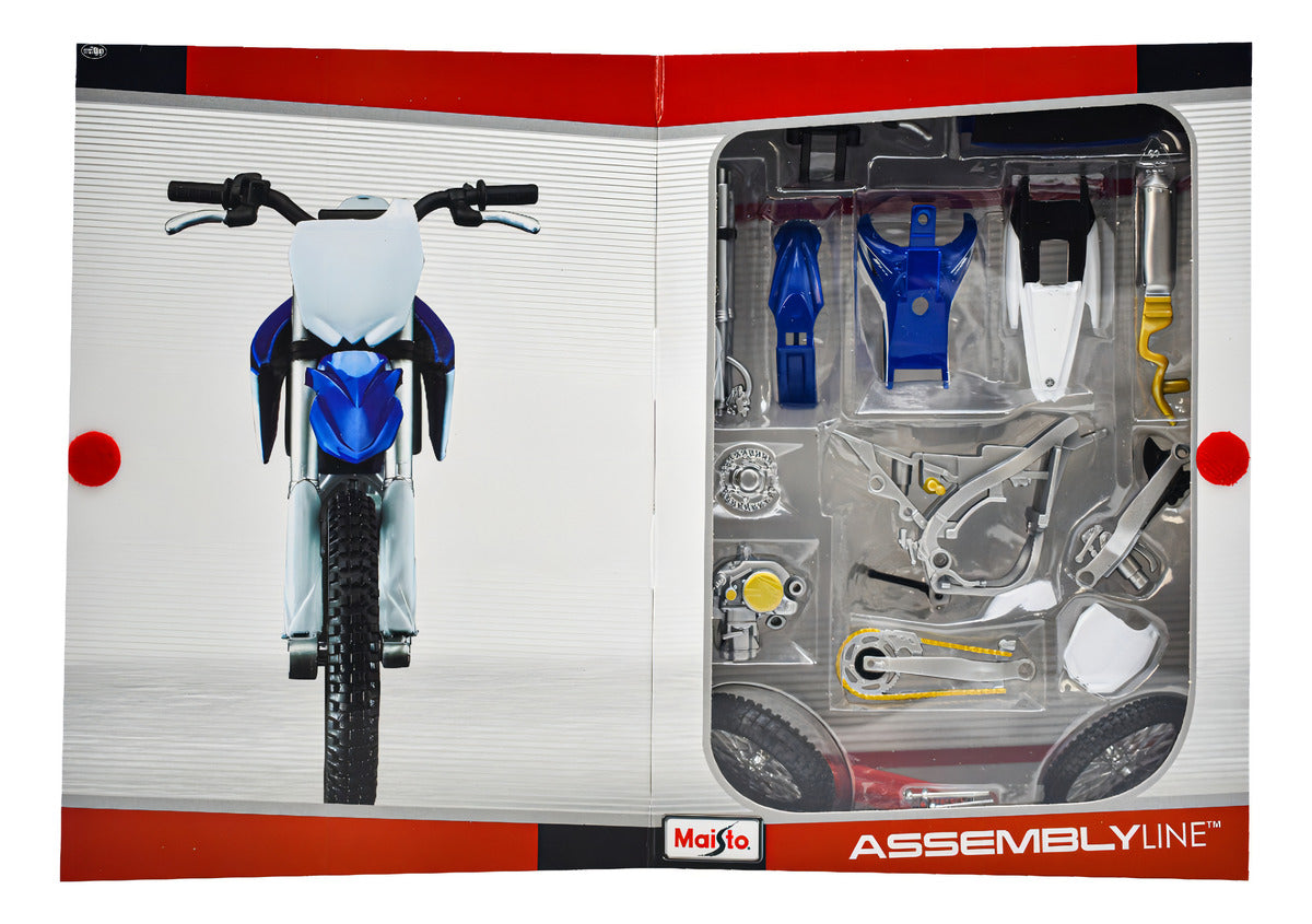 Yamaha YZ450F escala 1/12 para armar.